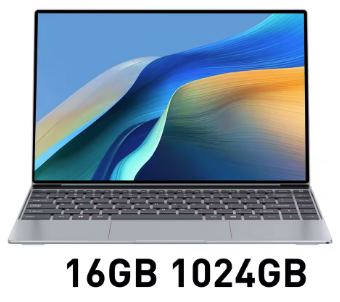 14 Inch Laptop Intel Celeron N3700 16GB Ram 1TB storage